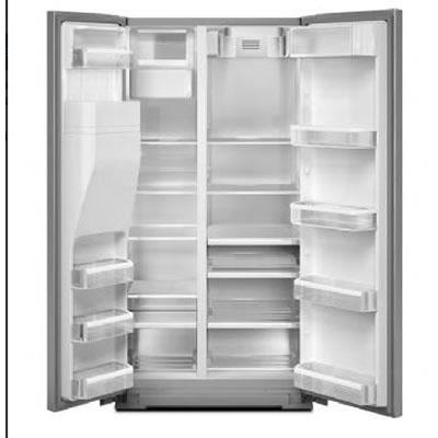 Whirlpool 36-inch, 26.36 cu. ft. Side-by-Side Refrigerator with Ice and Water WSF26D4EXA IMAGE 2