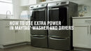 Maytag 5.5 cu. ft. Top Loading Washer with Deep Fill MVW6200KW EXTERNAL_VIDEO 3