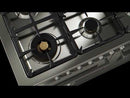 Bertazzoni 36-inch Built-in Gas Cooktop with 5 Burners MAST365QXE EXTERNAL_VIDEO 1