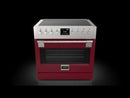Fulgor Milano 36-inch Freestanding Induction Range F6PIR365S1 EXTERNAL_VIDEO 1