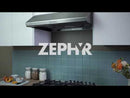 Zephyr 36-inch Hurricane Series Under-Cabinet Range Hood AK2536CS EXTERNAL_VIDEO 1