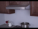 Zephyr 36-inch Breeze II Under-Cabinet Range Hood AK1236CS EXTERNAL_VIDEO 1