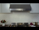 Zephyr 36-inch Series Pro Tempest I Wall Mount Under-Cabinet Range Hood AK7036CS EXTERNAL_VIDEO 1