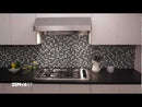 Zephyr 36-inch Gust Under-Cabinet Range Hood with 290 CFM AK7136BS290-BF EXTERNAL_VIDEO 1